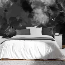 Papier Peint Panoramique Peinture Noir