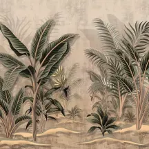 Affiche personnalisée Jungle Vintage