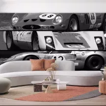 Papier Peint Panoramique Voiture Vintage Le Mans