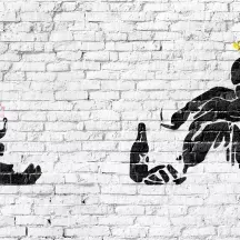 Affiche personnalisée Banksy Ange