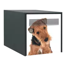 Sticker boîte aux lettres personnalisé Fox Terrier
