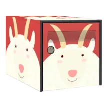 Sticker boîte aux lettres personnalisé Chèvre