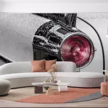 Papier Peint Panoramique Vintage Voiture Feu Arrière