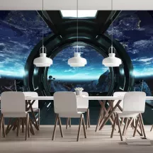 Papier Peint Panoramique Vaisseau Spatial