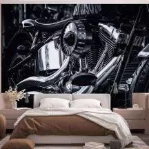 Papier Peint Panoramique Moto Kustom