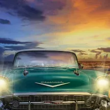 Affiche personnalisée Chevrolet Bel Air