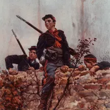 Affiche personnalisée Estampe - L'escalade