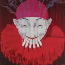 Affiche personnalisée Peinture - Publicité Cigarettes Fabriken