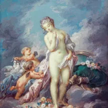 Affiche personnalisée Peinture 18e siècle Jacques Charlier - Le Lever de Vénus