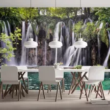 Papier Peint Panoramique Cascade Nature
