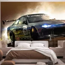 Papier Peint Panoramique Drift Car