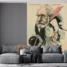 Papier Peint Panoramique Estampe 19e siècle Faustin - Victor Hugo