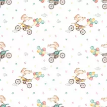 Affiche personnalisée Moto Cross Enfant