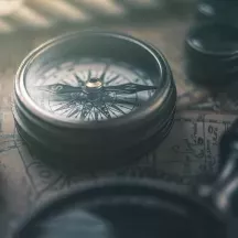 Affiche personnalisée Boussole