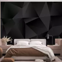 Papier Peint Panoramique Relief Noir