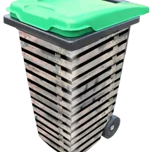 Sticker poubelle personnalisée palette