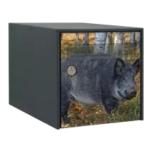 Sticker boîte aux lettres personnalisé Sanglier