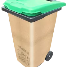 Sticker poubelle personnalisée carton