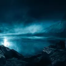 Affiche personnalisée Ocean Nuit