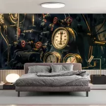 Papier Peint Panoramique Manomètres Tuyaux