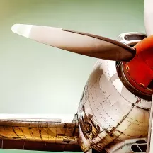 Affiche personnalisée Avion Vintage 2