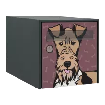 Sticker boîte aux lettres personnalisé Fox Terrier 2