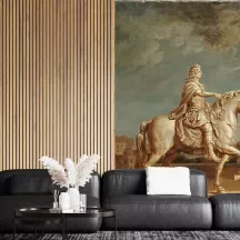 Papier Peint Panoramique Peinture 19e siècle Théophile Alexandre Steinlen - Statue de Louis XIV de Girardon