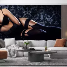 Papier Peint Panoramique Femme Sexy Lingerie 2