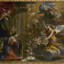 Affiche personnalisée Peinture 19e siècle Charles Poerson - L'Annonciation