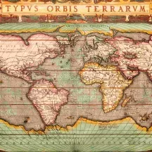 Affiche personnalisée Carte Ancienne 2