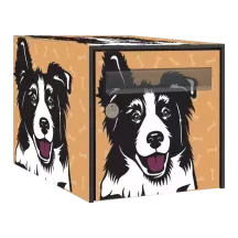 Sticker boîte aux lettres personnalisé Border Collie 2