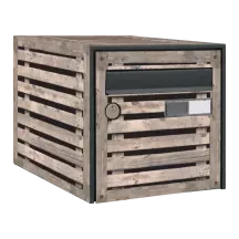 Sticker boîte aux lettres personnalisé Palette