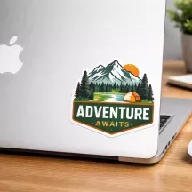 Sticker personnalisé pour ordinateur