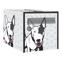 Sticker boîte aux lettres personnalisé Bull Terrier 2