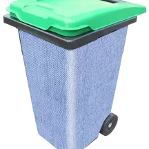 Sticker poubelle personnalisée jeans