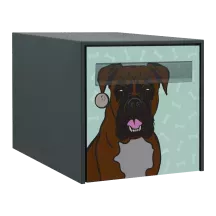 Sticker boîte aux lettres personnalisé Boxer 2