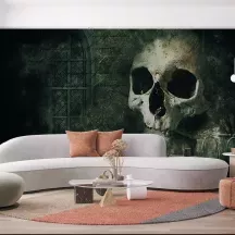 Papier Peint Panoramique Crane Cimetière Eglise