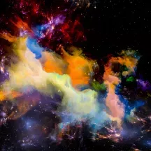 Affiche personnalisée Univers Abstrait 3