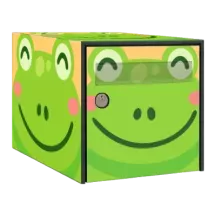 Sticker boîte aux lettres personnalisé Grenouille 2