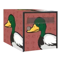 Sticker boîte aux lettres personnalisé Canard 4