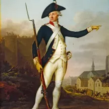 Affiche personnalisée Peinture 18e siècle Jean-François Bellier - Le citoyen Nau-Deville
