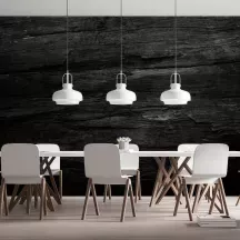 Papier peint Panoramique Bois Noir