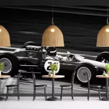 Papier Peint Panoramique Vintage Lotus