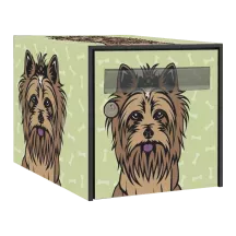 Sticker boîte aux lettres personnalisé Yorkshire Terrier 3