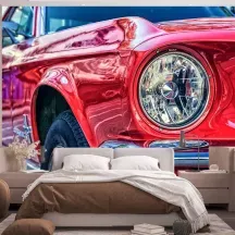 Papier Peint Panoramique Phare Ford Mustang