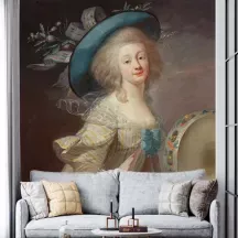 Papier Peint Panoramique Peinture 18e siècle - Élisabeth Vigée Le Brun - Portrait d'une danseuse