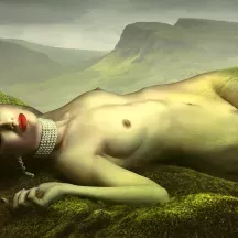 Affiche personnalisée Femmes Montagne