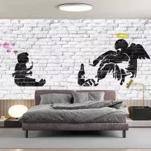 Papier Peint Panoramique Banksy Ange