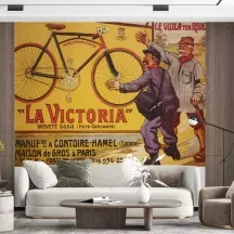 Papier Peint Panoramique Estampe - La victoria