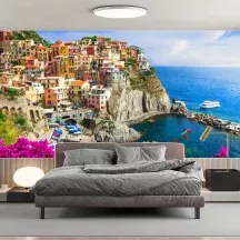 Papier Peint Panoramique Cinque Terre Italie